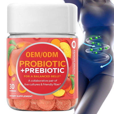 Η θηλυκά φροντίδα δέρματος και Probiotics Gummies προωθούν την πέψη