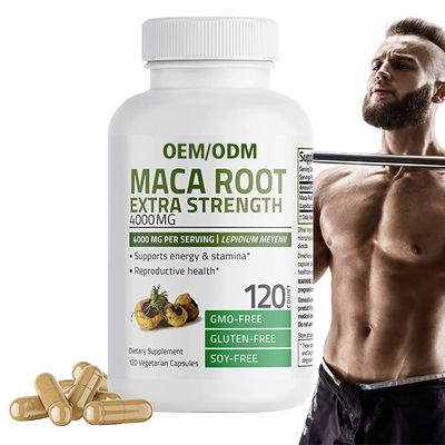 Συμπλήρωμα Boost Energy Maca Root Extra Strength 4000mg ανά μερίδα 120 κάψουλες