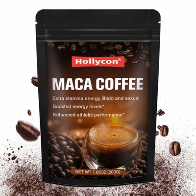 Επικυρωμένη η κκπ 200g Maca ρίζας σκόνη καφέ συμπληρωμάτων καφετιά