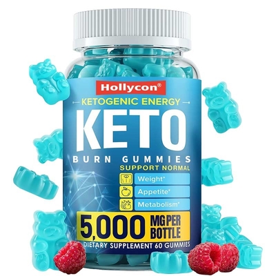 HACCP Κέτο Burn Gummies 5000 mg Επιπλέον Δύναμη Κέτο Snack Gummies Βελτιώνουν το Μεταβολισμό Κέτο Βιταμίνες