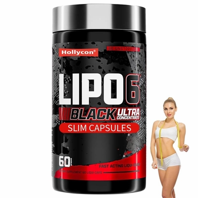 OEM ιδιωτική ετικέτα Lipo-6 Black Ultra Concentrate Slim Καψάκια Θερμογόνο Ενισχυτικό Συμπλήρωμα Καυστήρας λίπους
