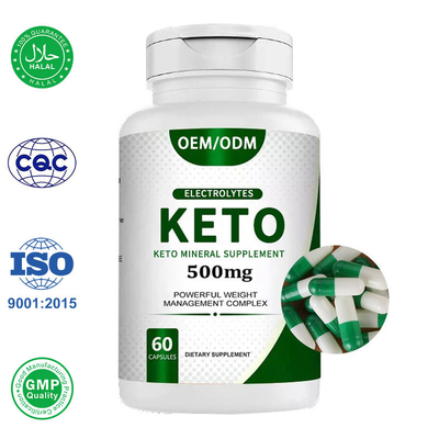Keto γρήγορων Keto απώλειας βάρους ταμπλετών αδυνατίσματος λεπτός κατάλληλος ODM χαπιών