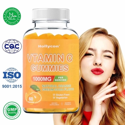 Gummy άνοσο διαιτητικό συμπλήρωμα αντι γήρανσης υποστήριξης βιταμίνης C COA