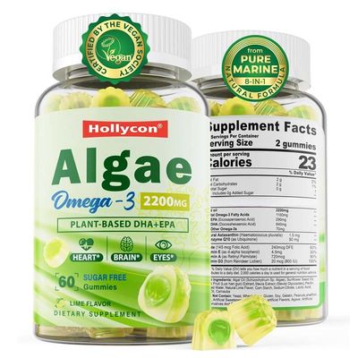 Υποστήριξη OEM DHA Βιταμίνη Ε Α D3 για την κοιλότητα του εγκεφάλου και του οφθαλμού