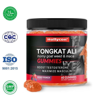 Γυναικεία βελτίωση Gummies Tongkat Ali αυξήσει Testo Horny Goat Weed Συμπλήρωμα