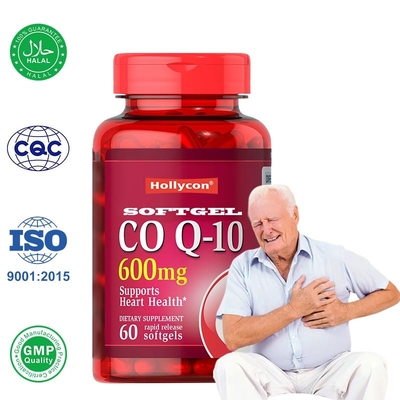 CoQ10 Softgels για την Υγεία της Καρδιάς Ενισχύοντας την Ενέργεια