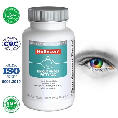 OEM Factory Manufacture Μοναδικά Omega λιπαρά οξέα Softgels για την ανακούφιση των ξηρών ματιών