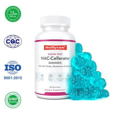 NAC Gummies με γλουταθειόνη για την ανοσοποιητική υγεία του ήπατος και του εγκεφάλου