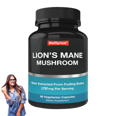 Χονδρικός πωλητής OEM Καψούλες μανιταριών Lions Mane μειώνουν το άγχος και ενισχύουν την ενέργεια