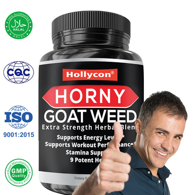Χονδρικό Horny Goat Weed κάψουλες Ενισχύουν την απόδοση προπόνησης Αντοχή ενέργεια
