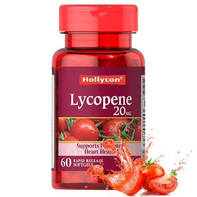 Λυκοπένιο Softgels για την Προώθηση της Υγείας του Προστάτη 20mg Συμπλήρωμα Λυκοπενίου