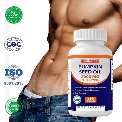 OEM Ελαιόλαδο Σπόρων Κολοκύθιας Softgels για την Προώθηση της Υγείας της Κεφαλής 2000 mg Ελαιόλαδο Σπόρων Κολοκύθιας