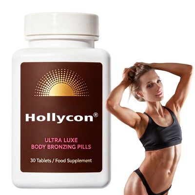 OEM Bronzing Tablets με φυσική λάμψη χωρίς το συμπλήρωμα ενίσχυσης μαυρίσματος στον ήλιο