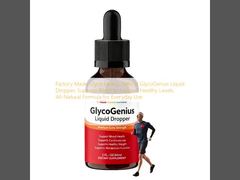 Factory Made Glyco Genius, Επίσημο GlycoGenius Liquid Dropper, Ανώτερο Μείγμα για την Υποστήριξη Υγιών Επιπέδων, Φυσική Φόρμουλα για Καθημερινή Χρήση